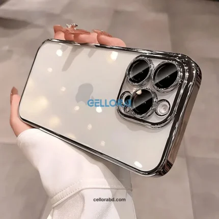 Luxury Anti Yellow Crystal Clear Hard Case
