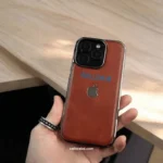 Premium Brushing Leather Electroplated Case for iPhone | Cellora BD - Image 5