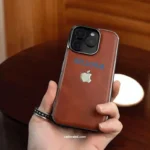 Premium Brushing Leather Electroplated Case for iPhone | Cellora BD - Image 4