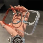Clear Gradient Magnetic Case With Camera Stand