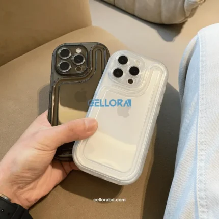 Color Transparent Soft Hybrid Case