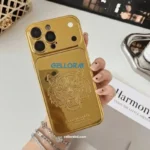 Gold Plating Tiger Face Case