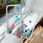 IOS Icons Moving Clear Transparent Case for iPhone | Cellora BD - Image 2