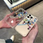 IOS Icons Moving Clear Transparent Case for iPhone | Cellora BD - Image 5