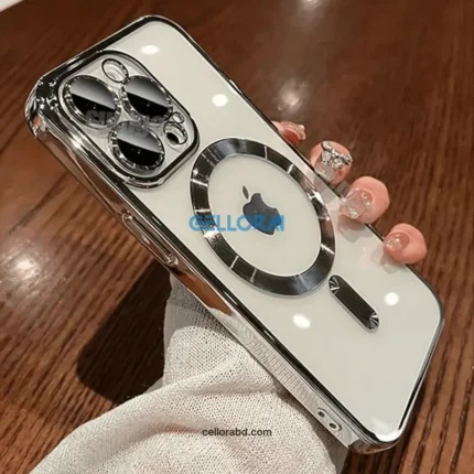 Luxury Transparent MagSafe Case