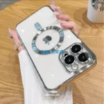 Luxury Transparent MagSafe Case
