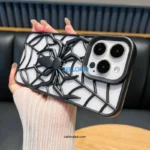 Matte 3D Spider Heat Dissipation Soft Case for iPhone | Cellora BD
