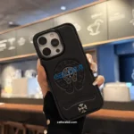 Premium Leather Metal Logo Case for iPhone | Cellora BD - Image 2