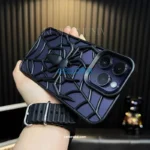 Matte 3D Spider Heat Dissipation Soft Case for iPhone | Cellora BD - Image 4