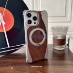 Wood & Alloy Bumper MagSafe Case