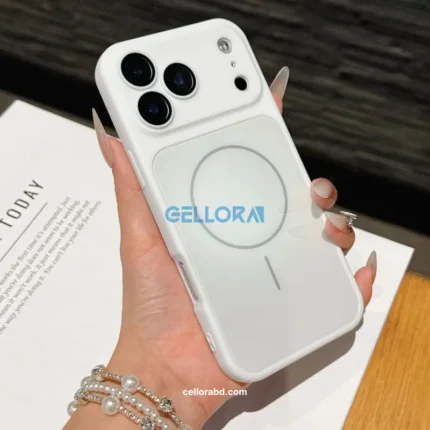 Anti-Glare Glass Magnetic Case